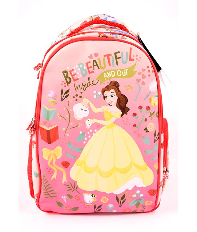 Ghiozdan fetite, pentru clasele primare, Princess roz - imagine 5